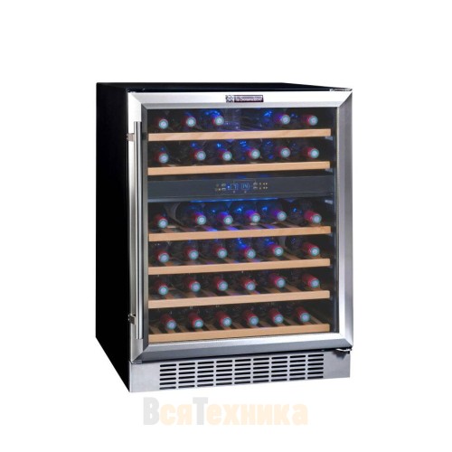 Двухзонный винный шкаф La Sommeliere CVDE46-2