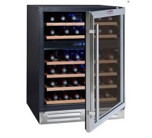 Двухзонный винный шкаф La Sommeliere CVDE46-2