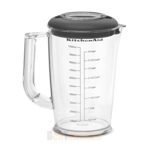 Блендер погружной KitchenAid 5KHBV83EOB черный