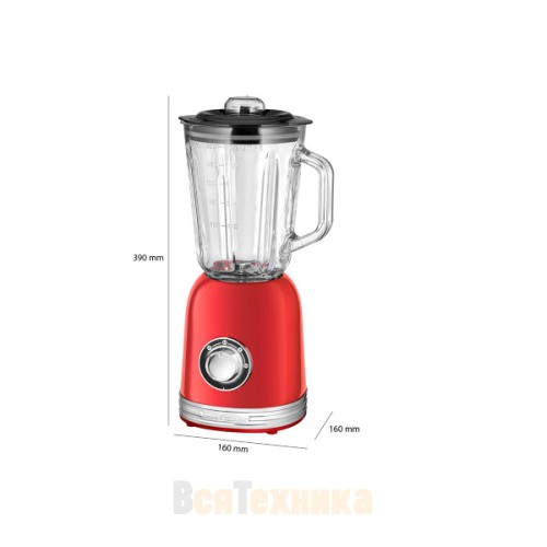 Блендер стационарный Profi Cook PC-UM 1195 rot