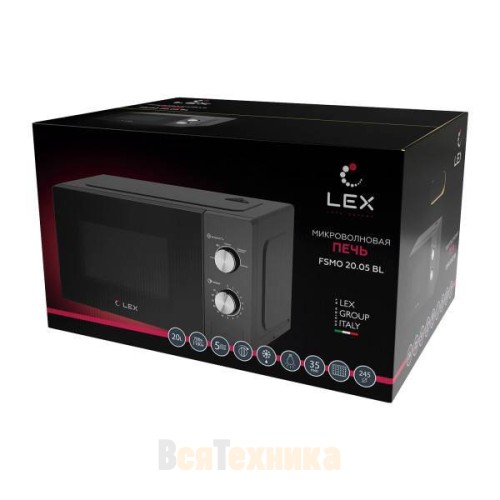 Микроволновая печь LEX FSMO 20.05 BL