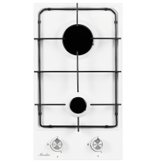 Домино газовая варочная поверхность Monsher MSG 36 Blanc