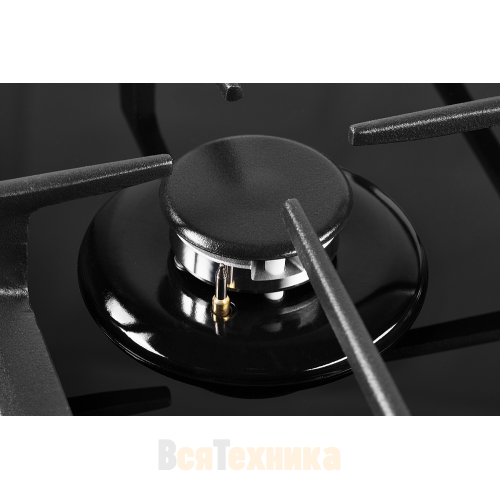 Домино газовая варочная поверхность Monsher MGG 30 Noir