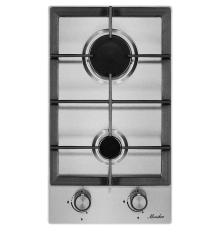 Домино газовая варочная поверхность Monsher MSG 30 Acier