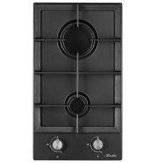 Домино газовая варочная поверхность Monsher MSG 30 Noir