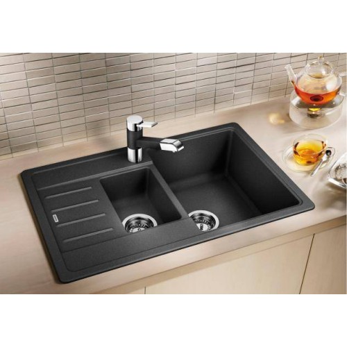 Комплект мойка Blanco Legra 6 S Compact + смеситель Daras Silgranit