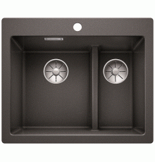 Мойка Blanco PLEON 6 Split SILGRANIT PuraDur Антрацит