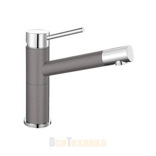 Смеситель Blanco ALTA compact CHROME/SILGRANIT