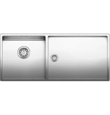 Мойка Blanco Claron 400/550-T-IF/N чаша слева Нержавеющая сталь