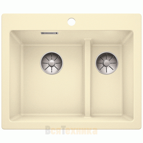 Мойка Blanco PLEON 6 Split SILGRANIT PuraDur Антрацит
