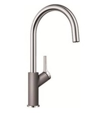 Смеситель Blanco Carena Silgranit Алюметаллик{Хром}