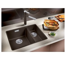 Мойка Blanco Subline 340/160-F SILGRANIT InFino