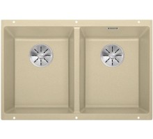 Мойка Blanco Subline 350/350-U SILGRANIT InFino Шампань