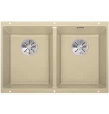 Мойка Blanco Subline 350/350-U SILGRANIT InFino Шампань