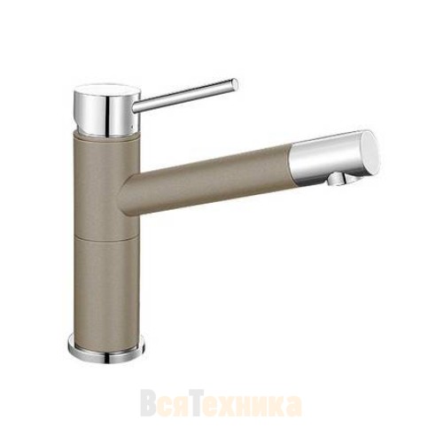 Смеситель Blanco ALTA compact CHROME/SILGRANIT