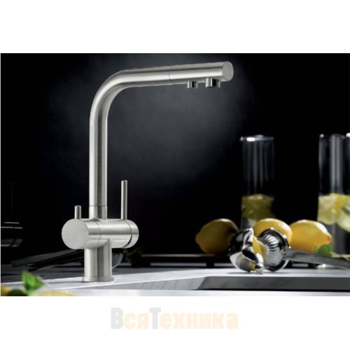 Комплект смеситель Blanco FONTAS II + фильтр для воды BWT-БАРЬЕР EXPERT STANDARD Хром