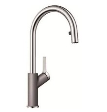 Смеситель Blanco Carena-S Silgranit Алюметаллик{Хром}