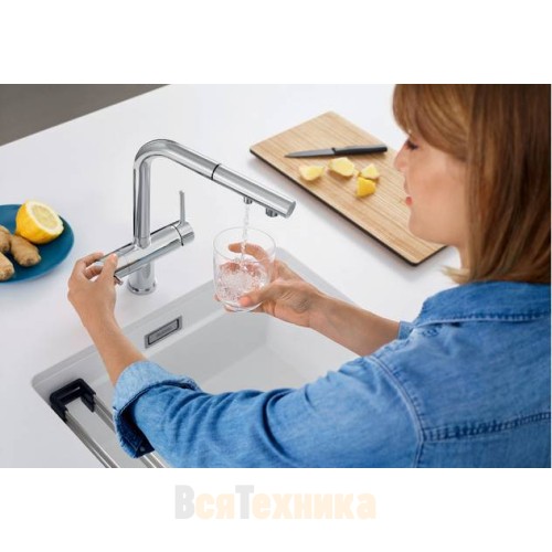 Смеситель Blanco Fontas-S II UltraResist Нержавеющая сталь