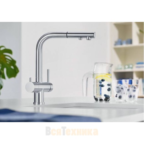 Смеситель Blanco Fontas-S II UltraResist Нержавеющая сталь