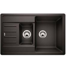 Комплект мойка Blanco Legra 6 S Compact + смеситель Daras Silgranit Антрацит{Хром}