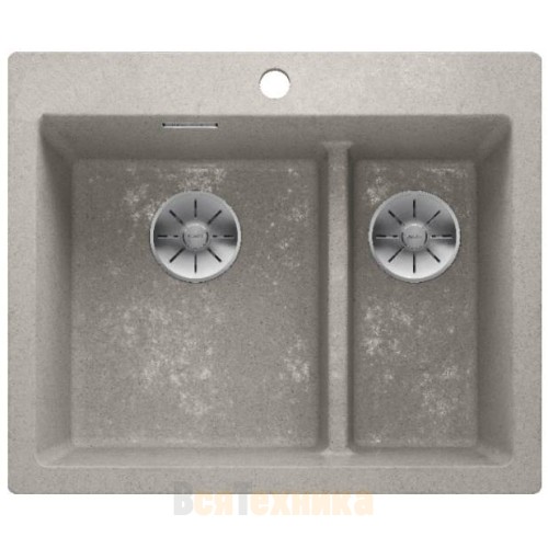 Мойка Blanco PLEON 6 Split SILGRANIT PuraDur Антрацит