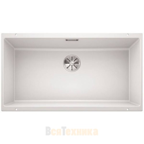 Мойка Blanco SUBLINE 800-U отводная арматура InFino® Серый беж