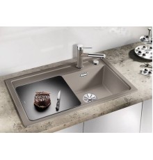 Мойка Blanco Zenar 45 S-F крыло слева клапан-автомат