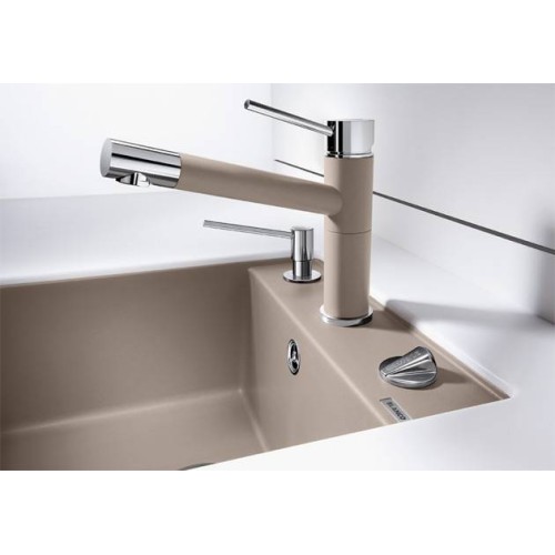 Смеситель Blanco ALTA compact CHROME/SILGRANIT