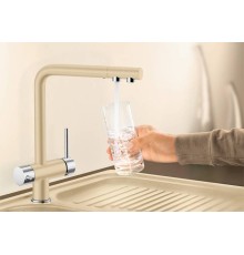 Комплект смеситель Blanco FONTAS SILGRANIT + система фильтрации BWT-БАРЬЕР EXPERT STANDARD