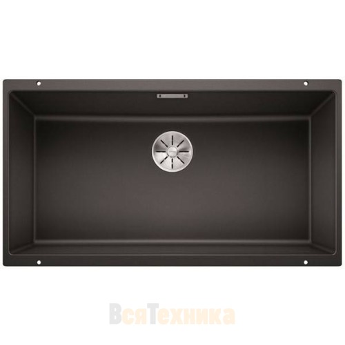 Мойка Blanco SUBLINE 800-U отводная арматура InFino® Серый беж