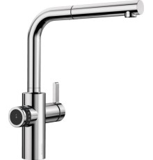 Смеситель Blanco EVOL-S Volume рычаг управления справа Хром