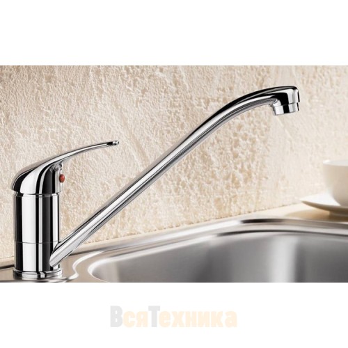 Комплект мойка Blanco Riona 45 + смеситель Daras Хром Кофе