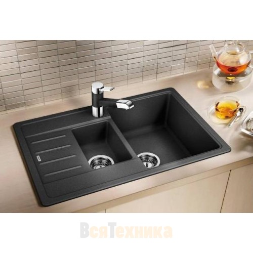 Комплект мойка Blanco Legra 6 S Compact + смеситель Mida Silgranit