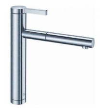 Смеситель Blanco Linee-S Нержавеющая сталь матовая