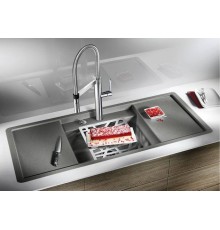 Мойка Blanco Alaros 6S, черные аксессуары