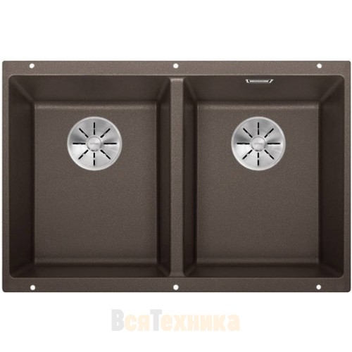 Мойка Blanco Subline 350/350-U SILGRANIT InFino Шампань