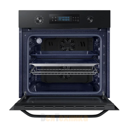 Духовой шкаф Samsung New Metro, 68 л, Dual Cook (NV68R3541RB)