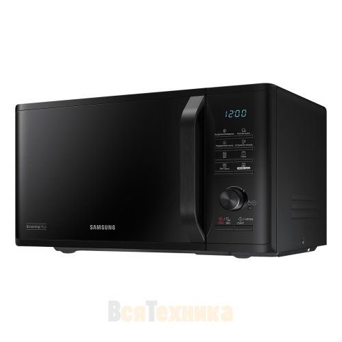 Микроволновая печь Samsung с грилем, 23л, 800Вт (MG23K3515AK)