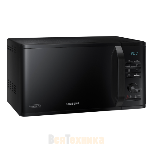 Микроволновая печь Samsung с грилем, 23л, 800Вт (MG23K3515AK)