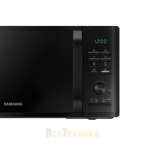 Микроволновая печь Samsung с грилем, 23л, 800Вт (MG23K3515AK)