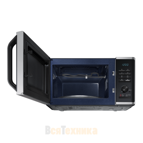 Микроволновая печь Samsung с грилем, 23л, 800Вт (MG23K3515AS)