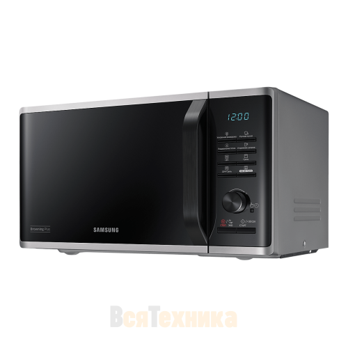 Микроволновая печь Samsung с грилем, 23л, 800Вт (MG23K3515AS)