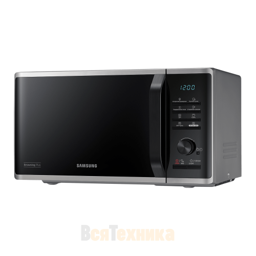 Микроволновая печь Samsung с грилем, 23л, 800Вт (MG23K3515AS)