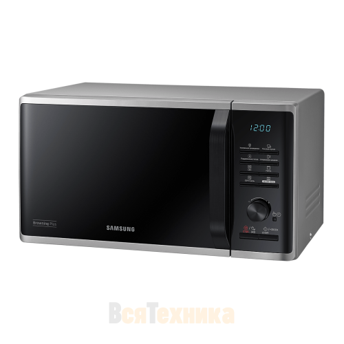 Микроволновая печь Samsung с грилем, 23л, 800Вт (MG23K3515AS)