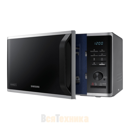 Микроволновая печь Samsung с грилем, 23л, 800Вт (MG23K3515AS)