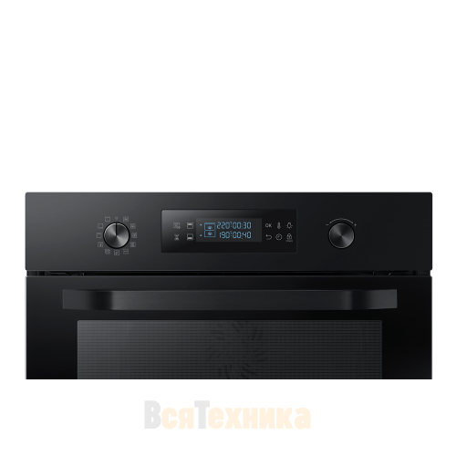 Духовой шкаф Samsung New Metro, 64 л, Dual Cook (NV64R3531BB)