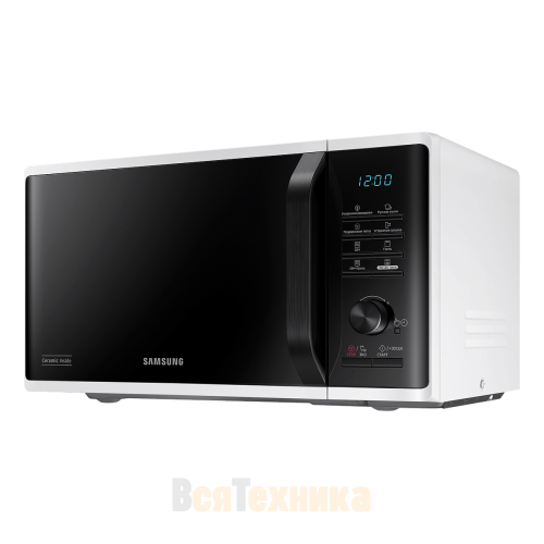 Микроволновая печь Samsung с грилем MG23K3515AW/BW
