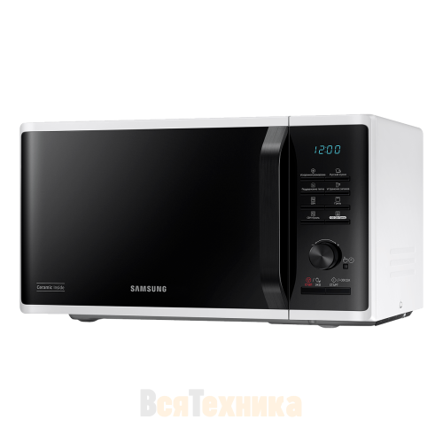 Микроволновая печь Samsung с грилем MG23K3515AW/BW