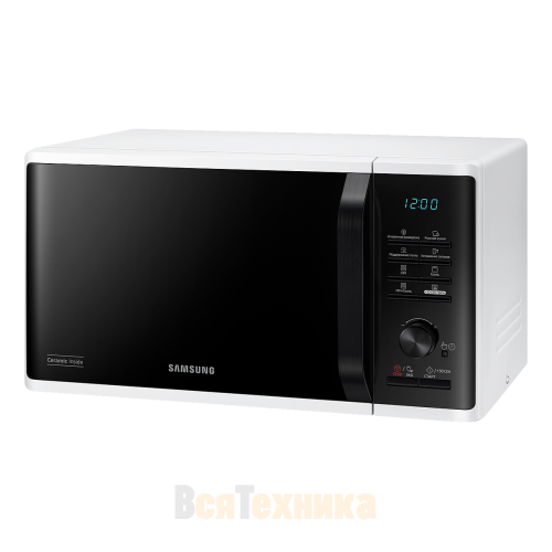 Микроволновая печь Samsung с грилем MG23K3515AW/BW