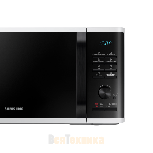 Микроволновая печь Samsung с грилем MG23K3515AW/BW